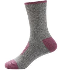 Dětské ponožky RAPID 2 ALPINE PRO fuchsiová