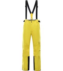Pánské lyžařské kalhoty SANGO 8 ALPINE PRO sytě žlutá