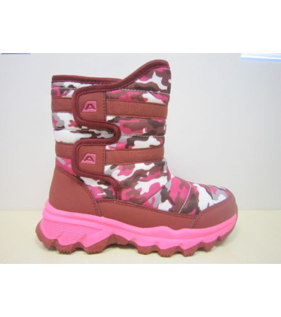 Dětská zimní obuv obuv KAMO ALPINE PRO pink glo