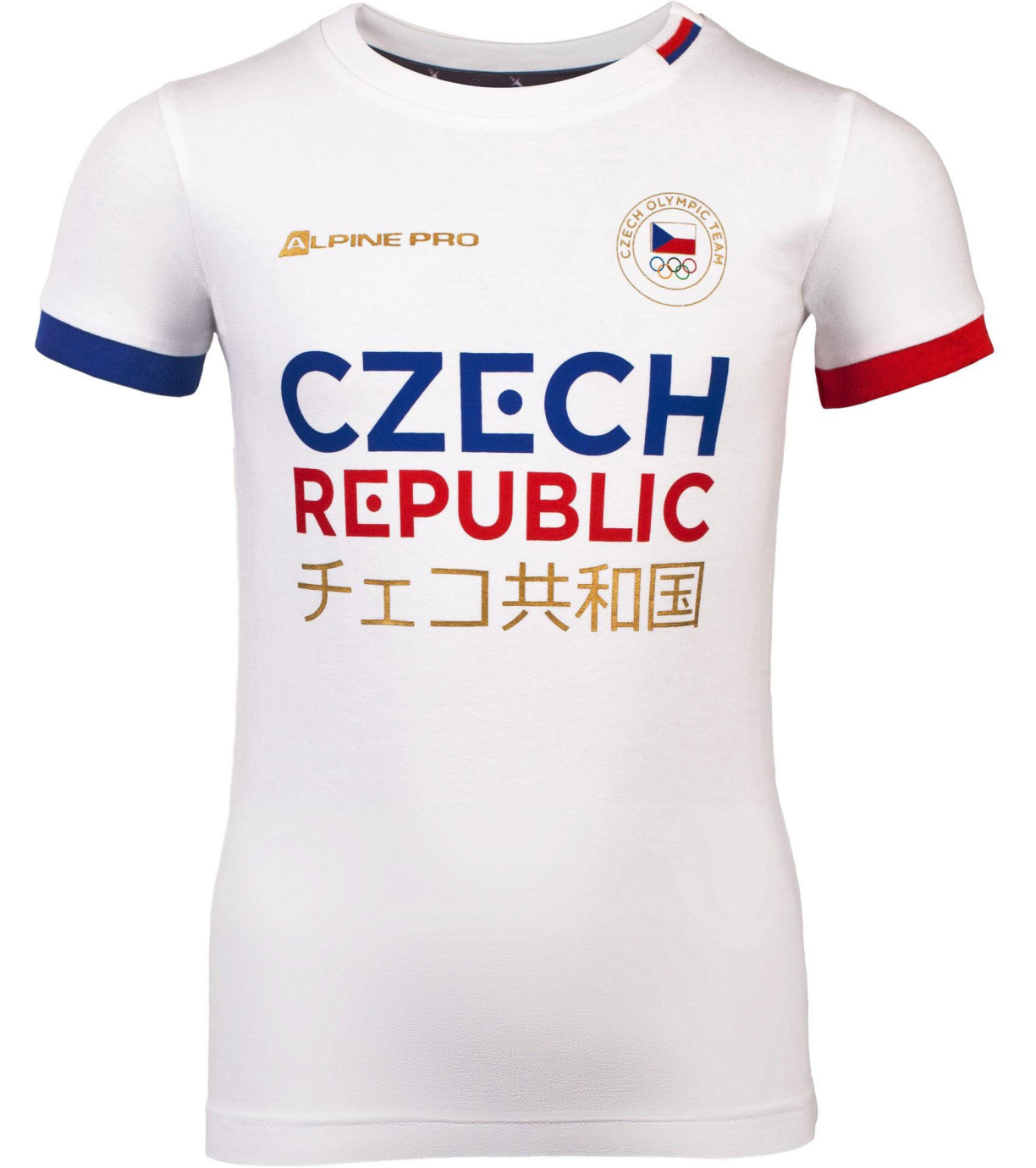 Dětské olympijské triko OH kolekce CHIYO ALPINE PRO bílá