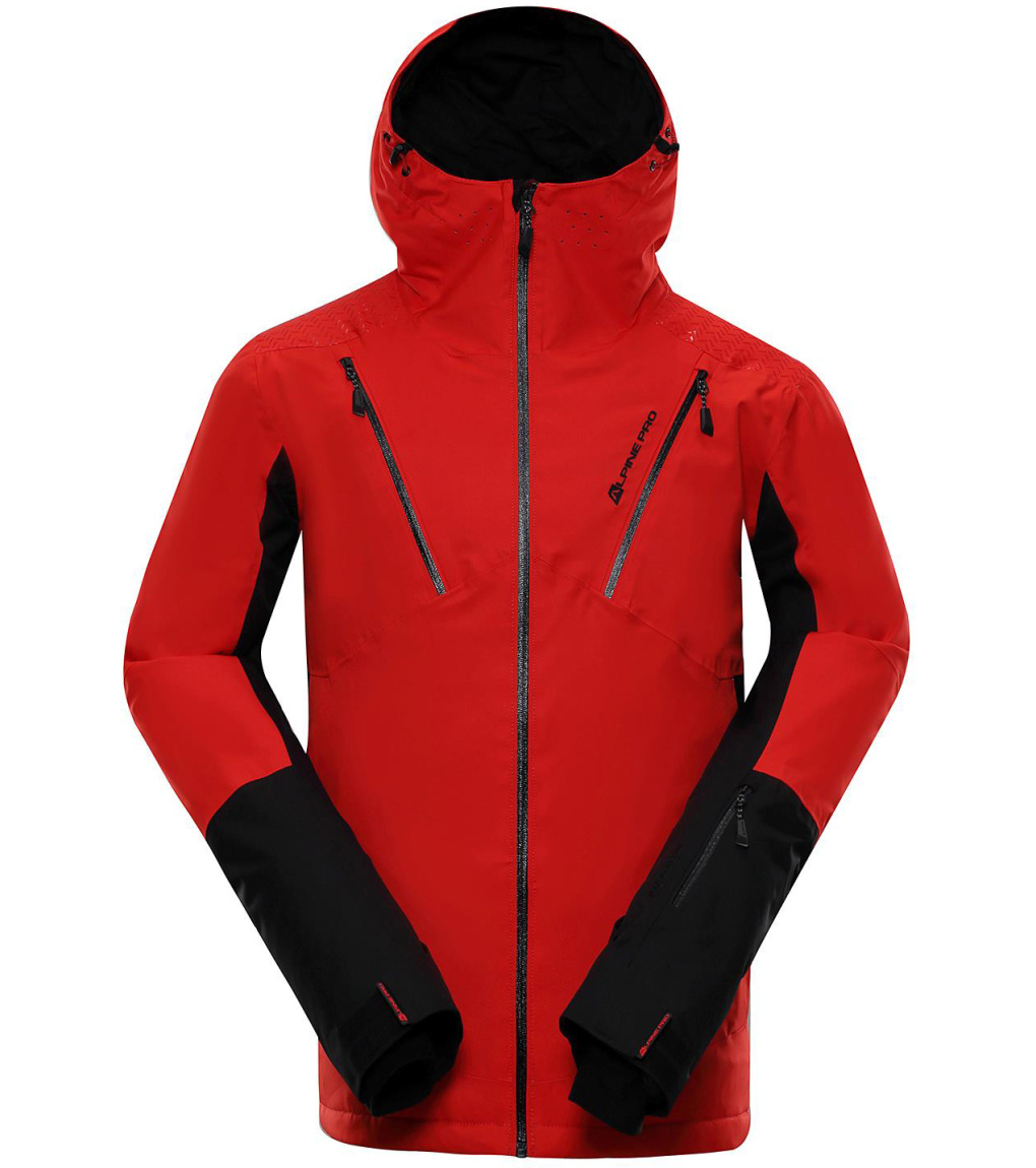 Pánská lyžařská bunda MIKAER 3 ALPINE PRO červená