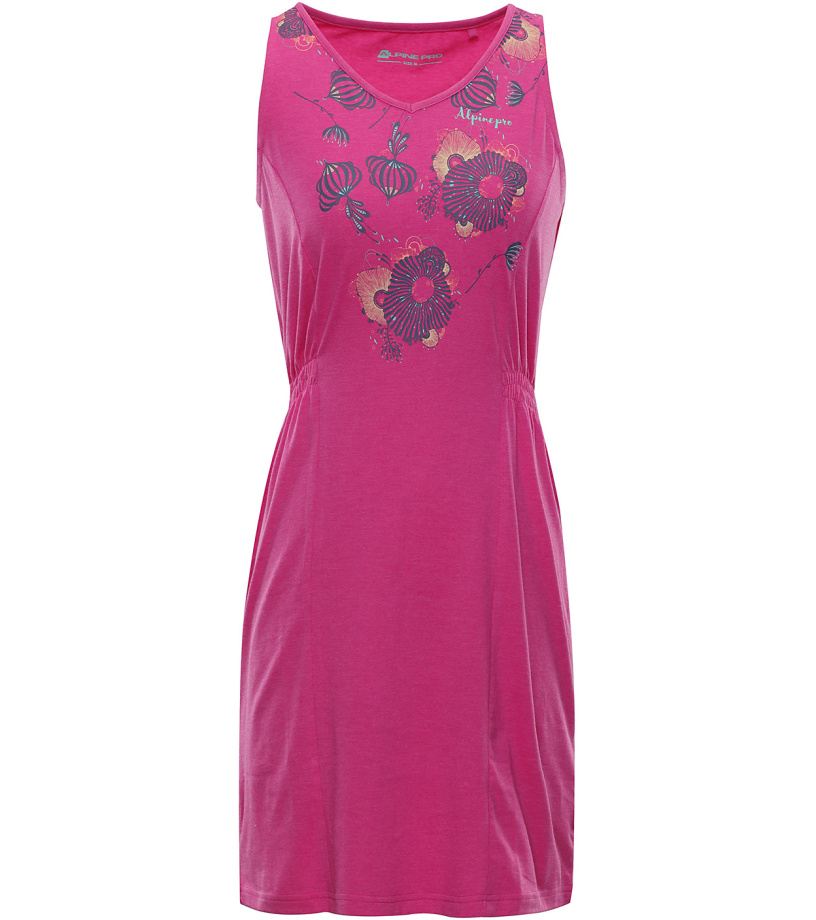 Dámské šaty VICA ALPINE PRO Fuchsiová růžová