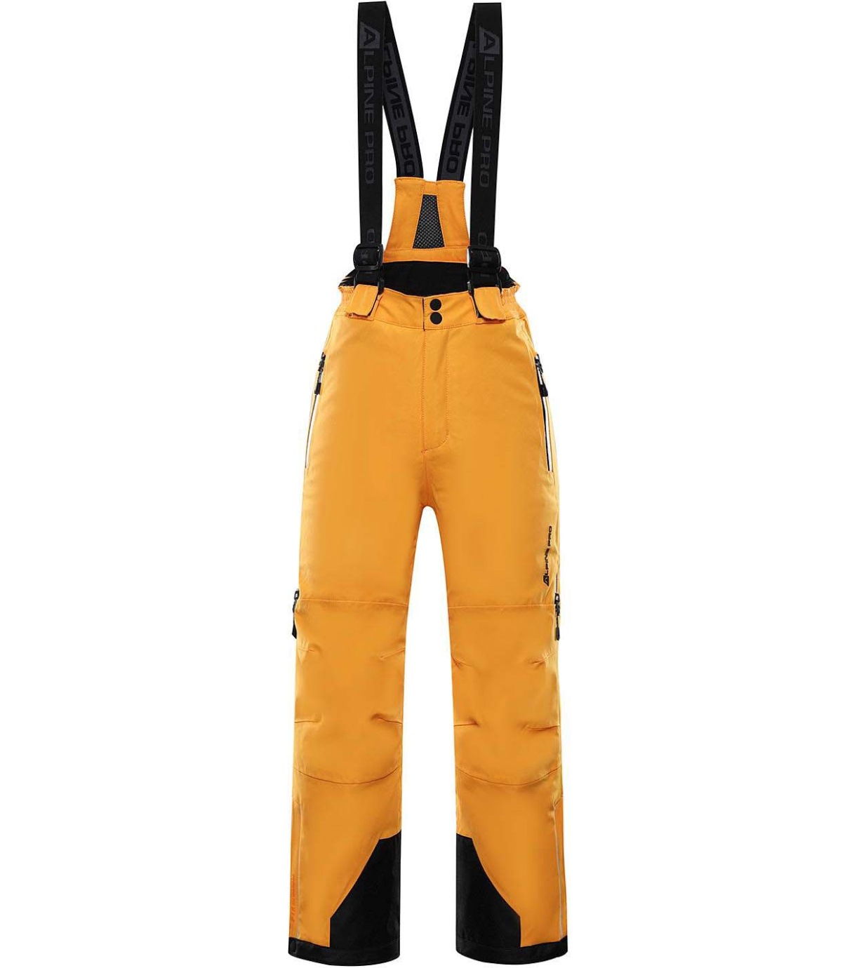 Dětské lyžařské kalhoty NUDDO 5 ALPINE PRO radiant yellow