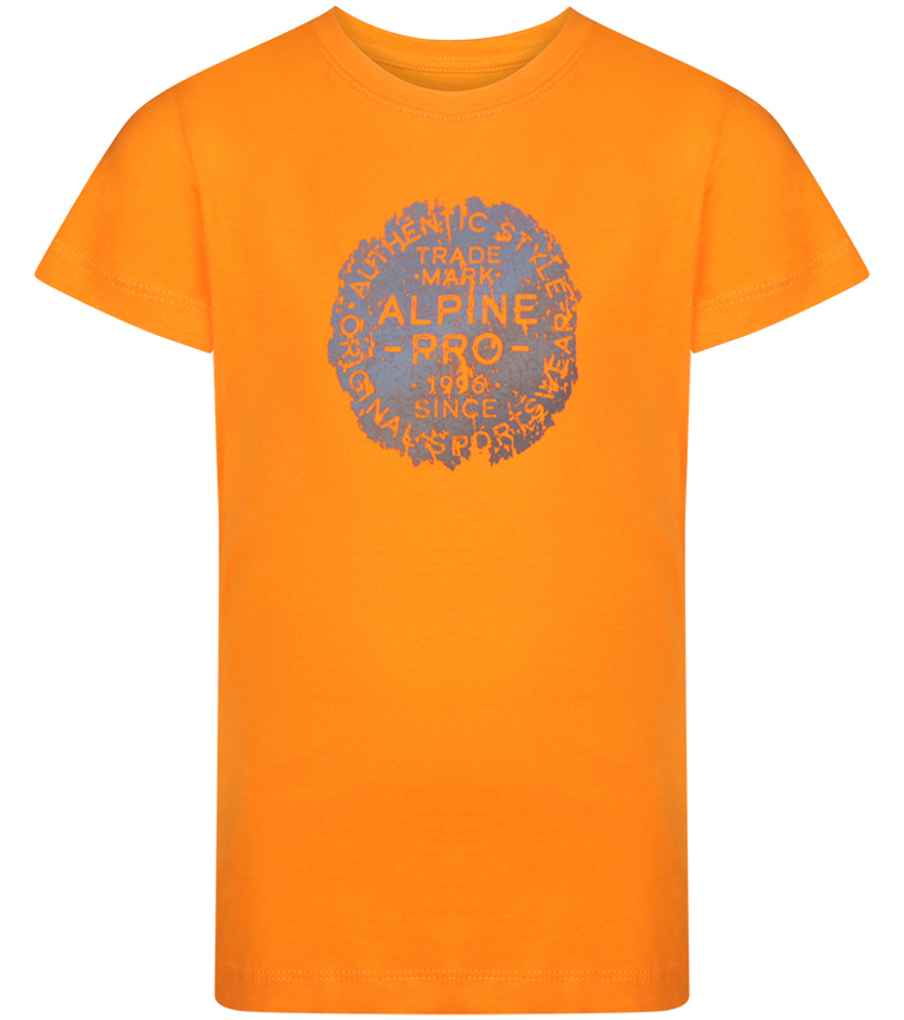 Dětské triko SPORO 2 ALPINE PRO ostře oranžová