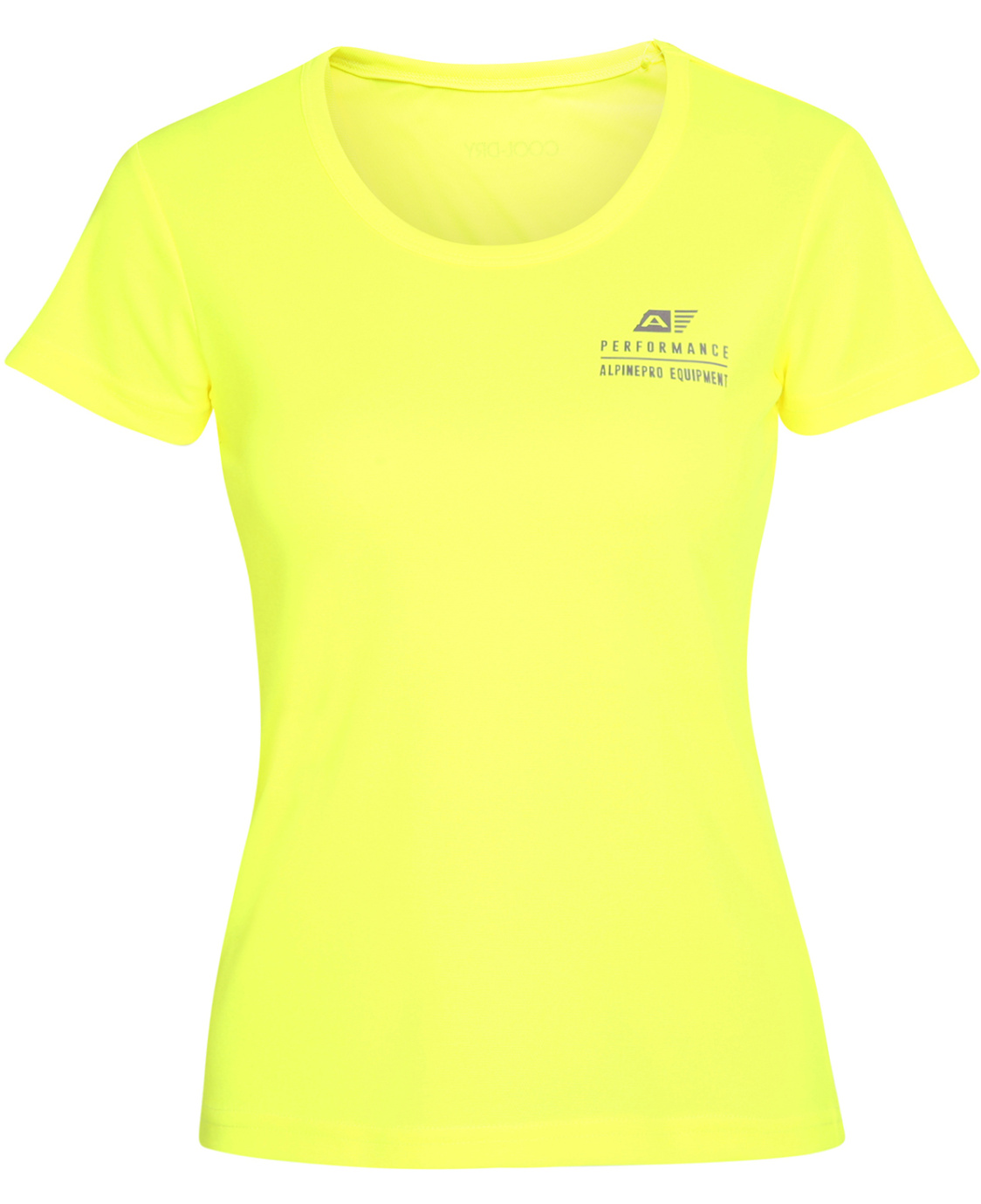Dámské funkční triko CLUNA ALPINE PRO reflexní žlutá