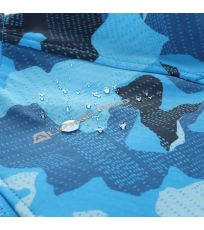 Dětská membránová softshellová bunda EZORO ALPINE PRO Blue jewel