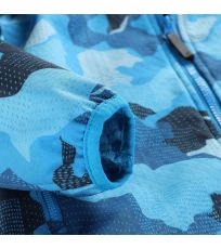 Dětská membránová softshellová bunda EZORO ALPINE PRO Blue jewel