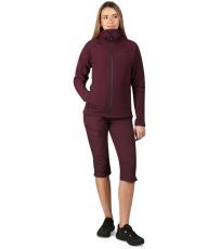 Dámská outdoorová bunda s úpravou DWR ANUKA ALPINE PRO fíková