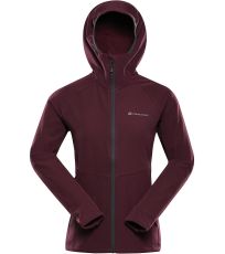Dámská outdoorová bunda s úpravou DWR ANUKA ALPINE PRO fíková