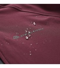 Dámská outdoorová bunda s úpravou DWR ANUKA ALPINE PRO fíková