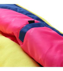 Dětská lyžařská bunda MELEFO ALPINE PRO diva pink