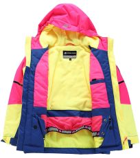 Dětská lyžařská bunda MELEFO ALPINE PRO diva pink