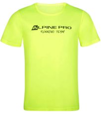 Pánské funkční triko RUNN ALPINE PRO reflexní žlutá