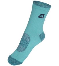 Dětské ponožky RAPID 2 ALPINE PRO blue turquoise