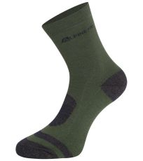 Unisex ponožky GENTIN 2 ALPINE PRO olivine