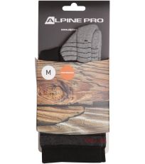 Unisex ponožky ADRON 3 ALPINE PRO reflexní žlutá