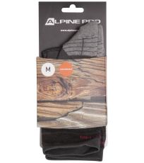 Unisex ponožky ADRON 3 ALPINE PRO reflexní žlutá