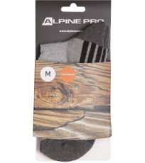 Unisex ponožky AXION 3 ALPINE PRO růžová