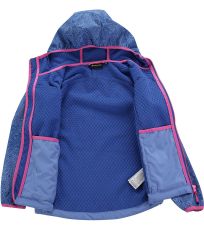 Dětská softshellová bunda NOOTKO 8 ALPINE PRO blue bonnet