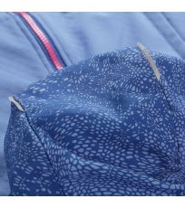 Dětská softshellová bunda NOOTKO 8 ALPINE PRO blue bonnet