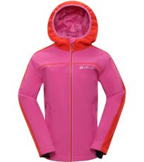 Dětská zateplená softshellová bunda NOOTKO 2 INS. ALPINE PRO