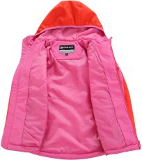 Dětská zateplená softshellová bunda NOOTKO 2 INS. ALPINE PRO carmine rose