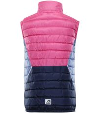 Dětská vesta QUANNO ALPINE PRO carmine rose