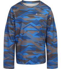 Dětské triko s dlouhým rukávem DANZO ALPINE PRO cobalt blue