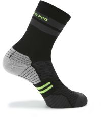 Unisex ponožky ADRON 3 ALPINE PRO reflexní žlutá