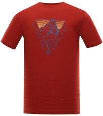 Pánské triko NEDER ALPINE PRO ketchup