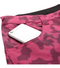 Dámské softshellové šortky TRENTA 3 ALPINE PRO růžová