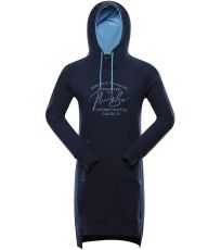 Dámské mikinové šaty ANAHA ALPINE PRO new navy