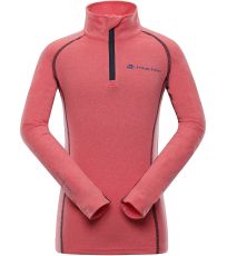 Dětské triko s dlouhým rukávem NEVEO 4 ALPINE PRO cherry tomato