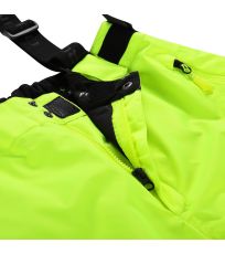 Pánské lyžařské kalhoty SANGO 7 ALPINE PRO reflexní žlutá
