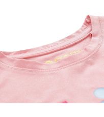 Dětské triko dlouhý rukáv TEOFILO 9 ALPINE PRO pink icing