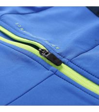 Dětská softshellová bunda UKEBO 2 ALPINE PRO Dazzling blue