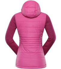 Dámská podzimní bunda NISIFA ALPINE PRO carmine rose
