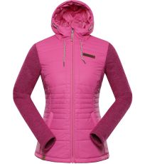 Dámská podzimní bunda NISIFA ALPINE PRO carmine rose