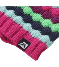 Dětská čepice FRANNY ALPINE PRO fuchsiová