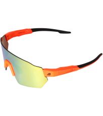 Unisex sluneční brýle RODENE ALPINE PRO neon pomeranč