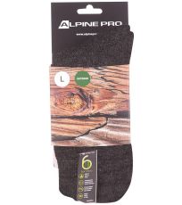 Unisex hřejivé ponožky merino OTHAR ALPINE PRO tmavě šedá