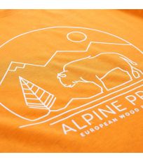 Pánské funkční triko ABIC 9 ALPINE PRO Orange peel