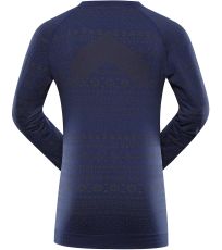 Dětské funkční spodní triko AMBOSO ALPINE PRO perská modrá