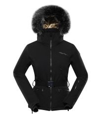 Dámská softshellová lyžařská bunda DOWELA ALPINE PRO černá