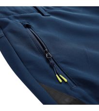 Dámské softshellové kalhoty HURFA ALPINE PRO perská modrá