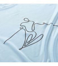 Dámské funkční triko s dlouhým rukávem LOUSA ALPINE PRO aquamarine