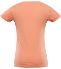 Dámské bavlněné triko ECCA ALPINE PRO peach pink