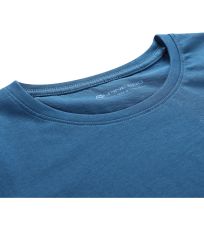 Dámské bavlněné triko ECCA ALPINE PRO perská modrá