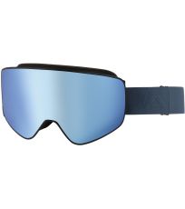 Unisex bezrámové lyžařské brýle ZALLE ALPINE PRO cobalt blue