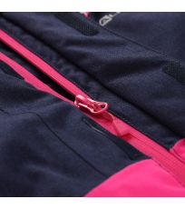 Dětská lyžařská bunda MELEFO ALPINE PRO diva pink